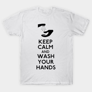 Keep Calm and Wash Your Hands Coronavirus T-Shirt